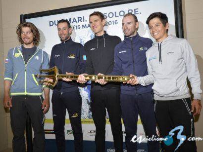 Valverde, Purito, Nibali, Chaves y Kwiatkowski, en busca del tridente de la Tirreno-Adriático