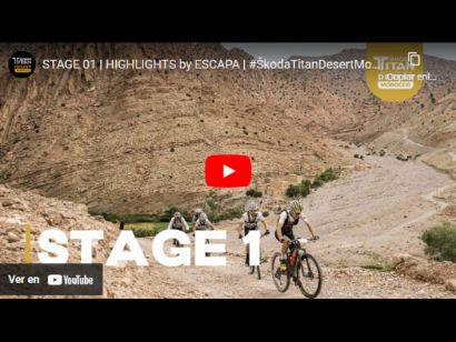 Vídeo resumen de la 1ª etapa de la Titan Desert Marruecos 2023