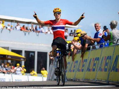 Tour del Porvenir: Tobias Johannessen, líder tras ganar en Grand Colombier