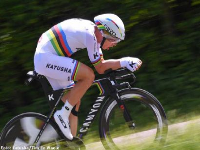 Tony Martin, cuatro veces campeón del mundo contrarreloj, correrá la Vuelta a Murcia