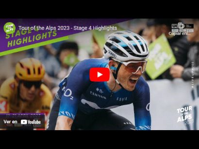 Tour de los Alpes 2023: Vídeo resumen de la 4ª etapa