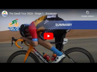 Tour de Arabia Saudita 2020: Vídeo resumen de la etapa 1