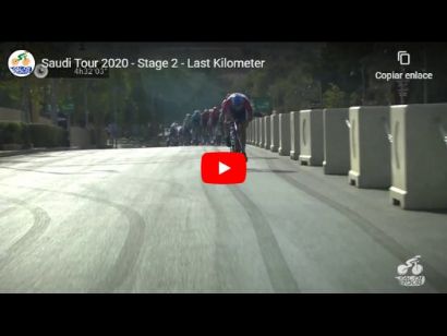 Tour Arabia Saudita 2020: Vídeo del último kilómetro de la etapa 2