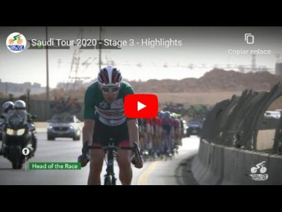 Tour Arabia Saudita 2020: Vídeo resumen de la etapa 3