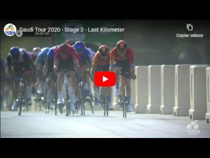 Tour Arabia Saudita 2020: Vídeo del último kilómetro de la etapa 3