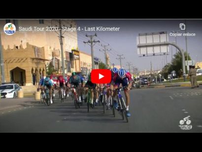 Tour Arabia Saudita 2020: Vídeo del último kilómetro de la etapa 4