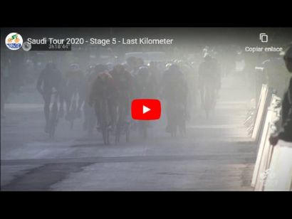 Tour Arabia Saudita 2020: Vídeo del último kilómetro de la etapa 5 (última)