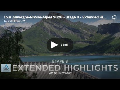 V�deo resumen de la 8� etapa del Tour Auvernia-R�dano-Alpes 2026 (�ltima)