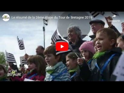 Tour de Bretaña 2019: Vídeo resumen de la etapa 2