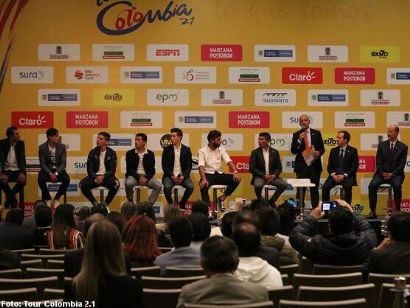 Froome, Quintana y otras estrellas del ciclismo se citan en el Tour Colombia