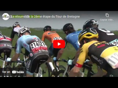 Tour de Bretaña 2022: Vídeo resumen de la etapa 2