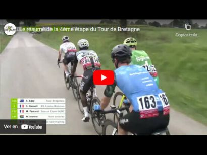 Tour de Bretaña 2022: Vídeo resumen de la etapa 4