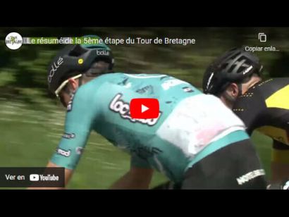 Tour de Bretaña 2022: Vídeo resumen de la etapa 5