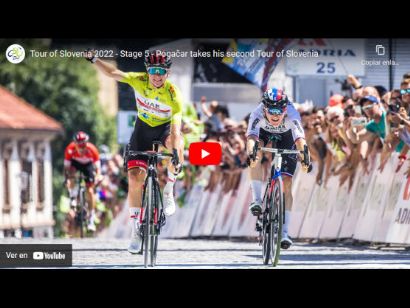 Tour de Eslovenia 2022: Vídeo resumen de la etapa 5