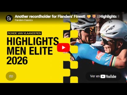 V�deo resumen del Tour de Flandes 2026