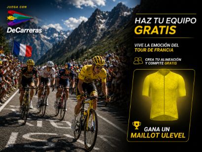 Vive el Tour de Francia de otra manera con DeCarreras Team Manager