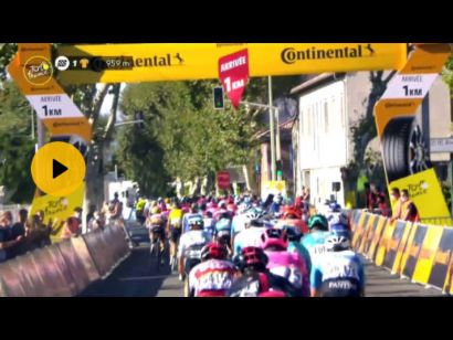 Tour de Francia 2020: Vídeo del último kilómetro de la etapa 3