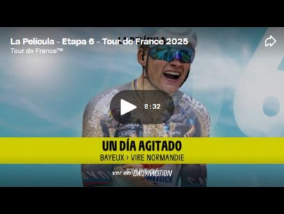 Vídeo resumen de la 6ª etapa del Tour de Francia 2025