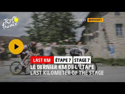 Tour de Francia 2021: Vídeo del último kilómetro de la etapa 7