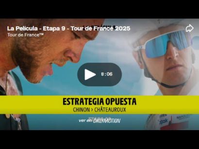 Vídeo resumen de la 9ª etapa del Tour de Francia 2025