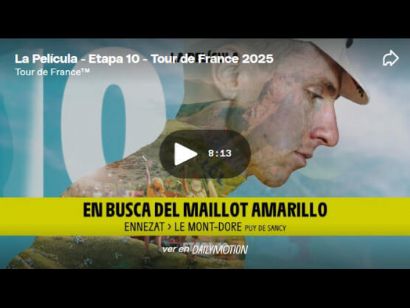 Vídeo resumen de la 10ª etapa del Tour de Francia 2025
