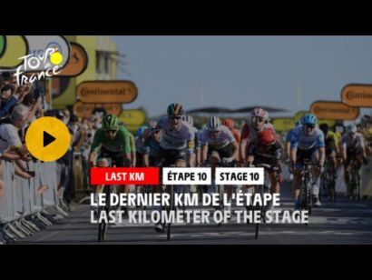 Tour de Francia 2020: Vídeo del último kilómetro de la etapa 10