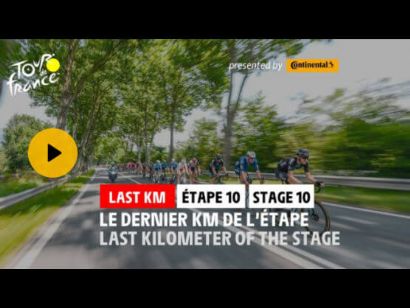 Tour de Francia 2021: Vídeo del último kilómetro de la etapa 10
