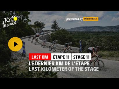 Tour de Francia 2021: Vídeo del último kilómetro de la etapa 12