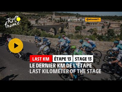 Tour de Francia 2021: Vídeo del último kilómetro de la etapa 13