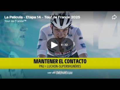 Vídeo resumen de la 14ª etapa del Tour de Francia 2025
