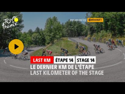 Tour de Francia 2021: Vídeo del último kilómetro de la etapa 14