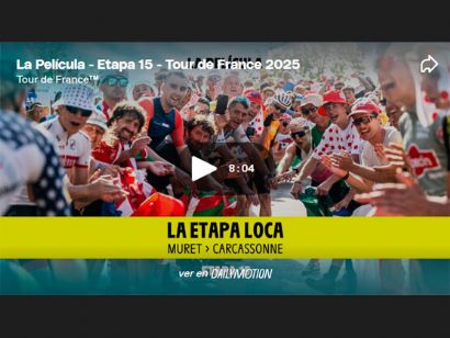 Vídeo resumen de la 15ª etapa del Tour de Francia 2025