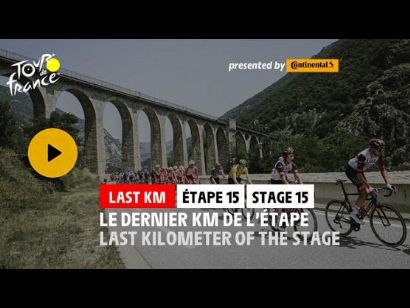 Tour de Francia 2021: Vídeo del último kilómetro de la etapa 15