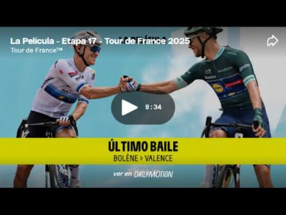 Vídeo resumen de la 17ª etapa del Tour de Francia 2025