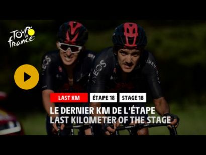 Tour de Francia 2020: Vídeo del último kilómetro de la etapa 18