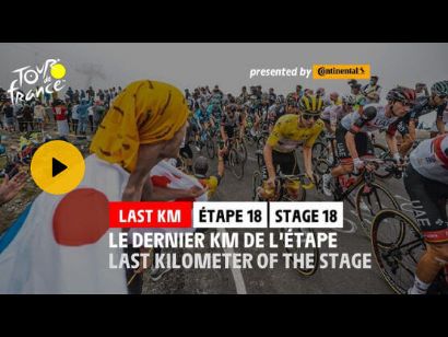 Tour de Francia 2021: Vídeo del último kilómetro de la etapa 18