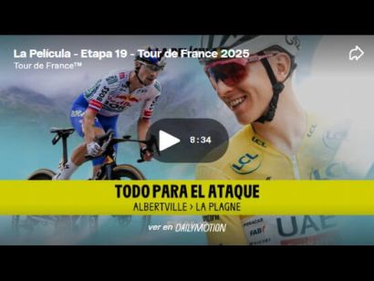 Vídeo resumen de la 19ª etapa del Tour de Francia 2025
