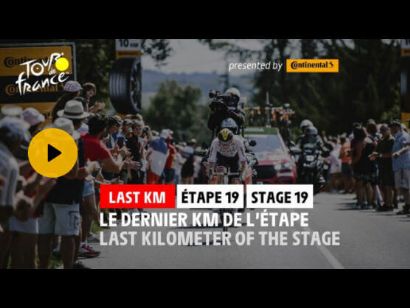 Tour de Francia 2021: Vídeo del último kilómetro de la etapa 19