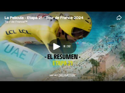 Vídeo resumen de la 21ª etapa del Tour de Francia 2024 (última)