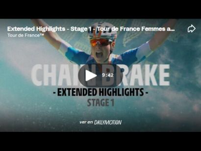 Tour de Francia Femenino 2024: Vídeo resumen de la 1ª etapa