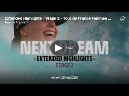 Tour de Francia Femenino 2024: Vídeo resumen de la 2ª etapa
