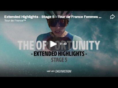 Tour de Francia Femenino 2024: Vídeo resumen de la 5ª etapa