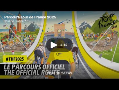 Vídeo presentación del recorrido del Tour de Francia 2025