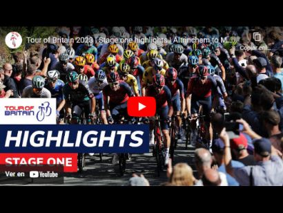 Tour de Gran Bretaña 2023: Vídeo resumen de la 1ª etapa