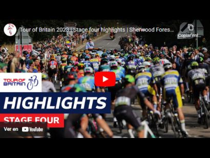 Tour de Gran Bretaña 2023: Vídeo resumen de la 4ª etapa