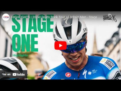 Tour de Gran Bretaña 2024: Vídeo resumen de la 1ª etapa