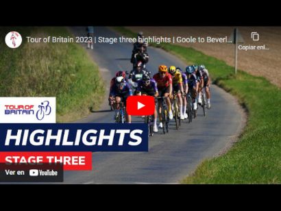 Tour de Gran Bretaña 2023: Vídeo resumen de la 3ª etapa