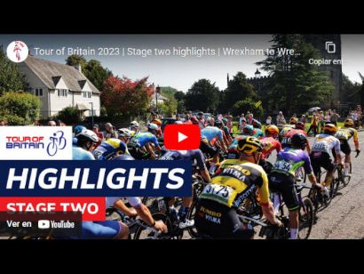 Tour de Gran Bretaña 2023: Vídeo resumen de la 2ª etapa