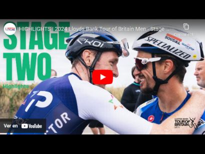 Tour de Gran Bretaña 2024: Vídeo resumen de la 2ª etapa