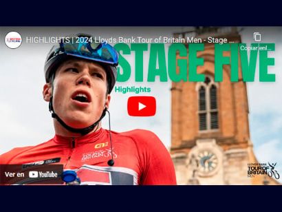 Tour de Gran Bretaña 2024: Vídeo resumen de la 5ª etapa